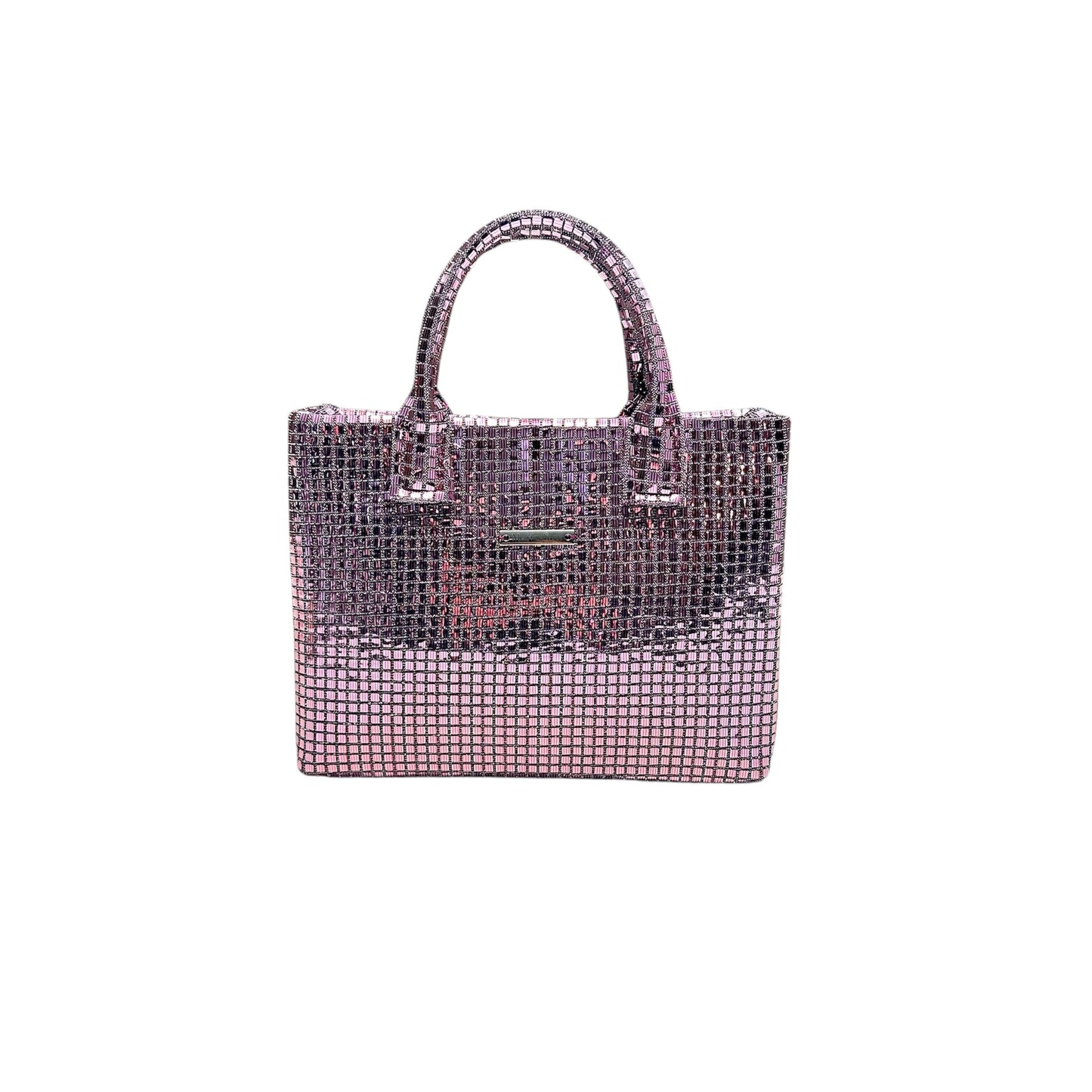 Rosé Shimmer Compact Tote