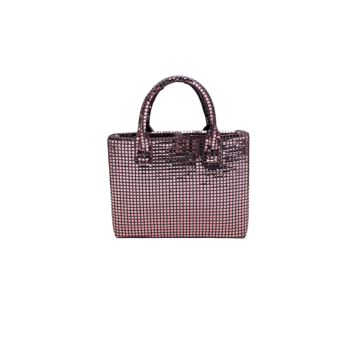 Rosé Shimmer Compact Tote