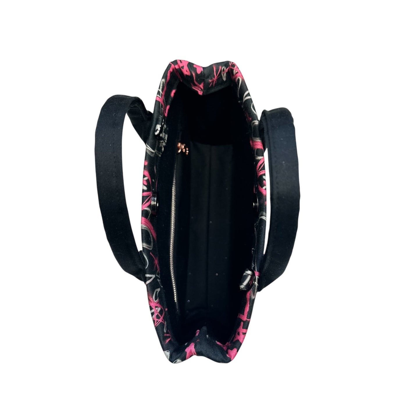 Graffiti Blush Compact Tote