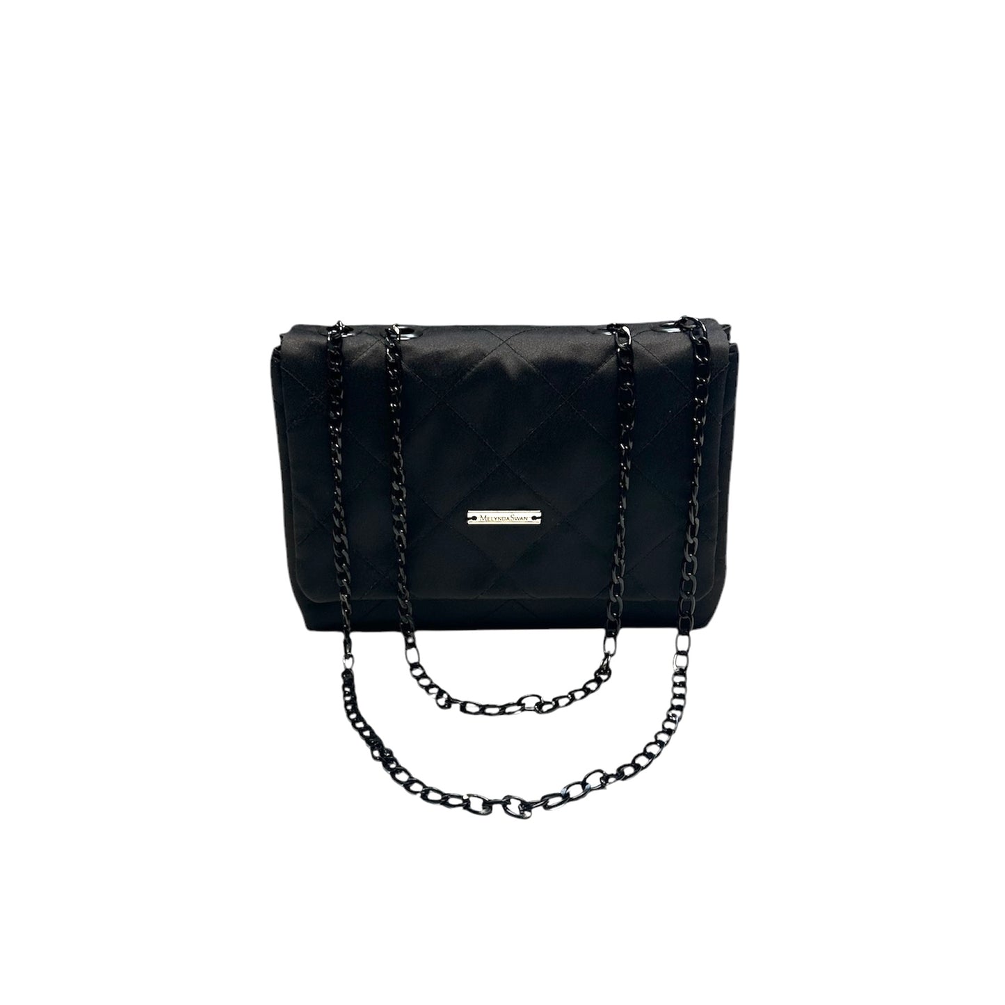Noir Allure Crossbody Bag