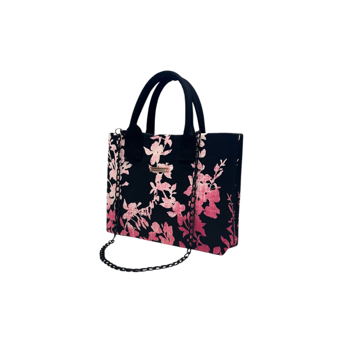 Pink Bloom Compact Tote