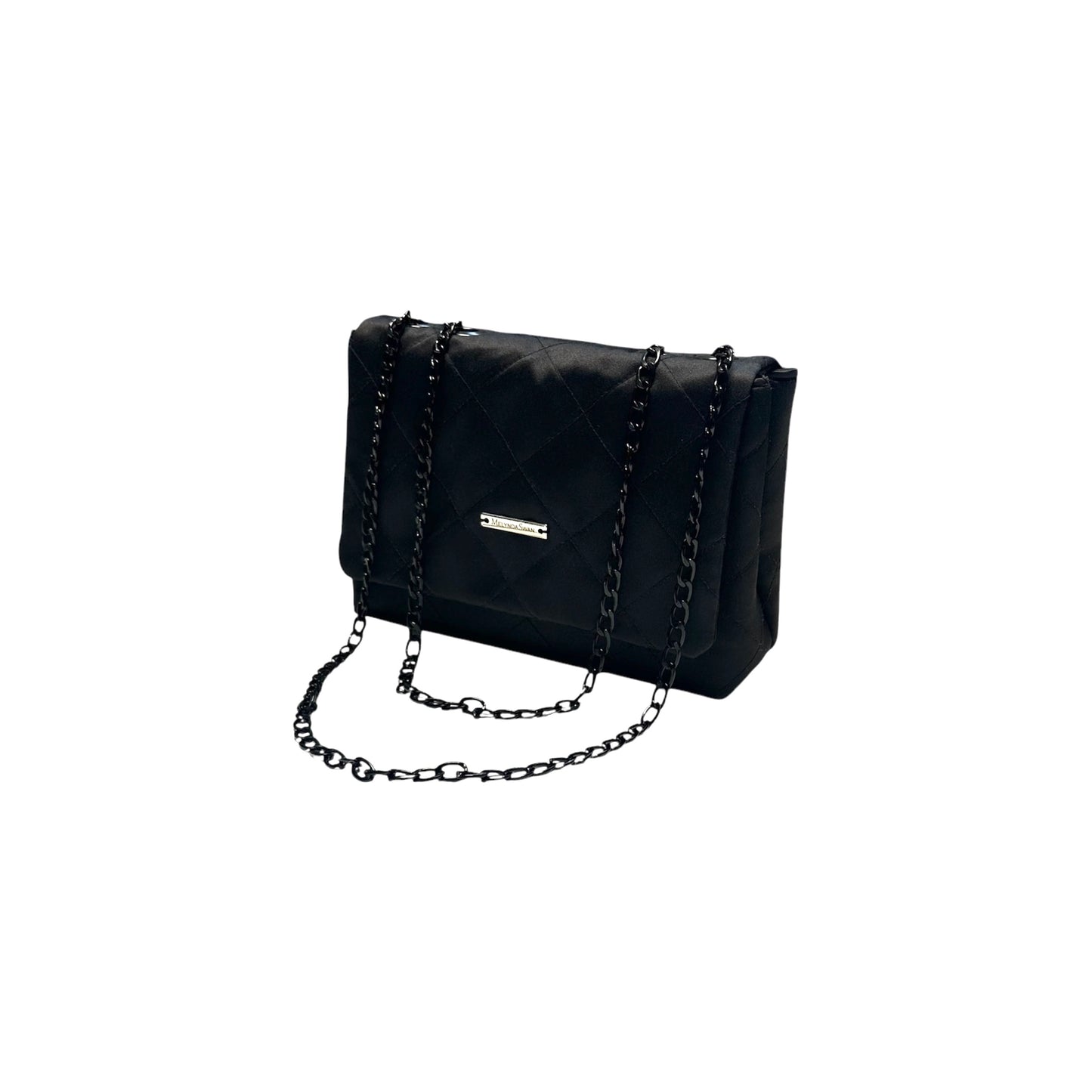 Noir Allure Crossbody Bag
