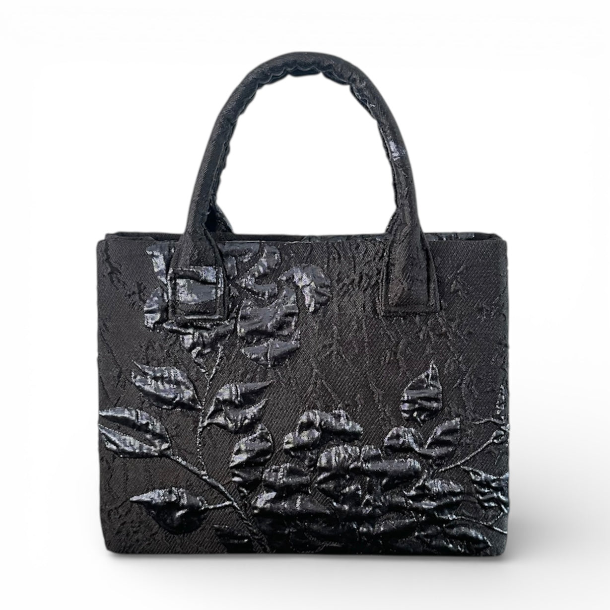 Sovereign Tote - Noir Bloom