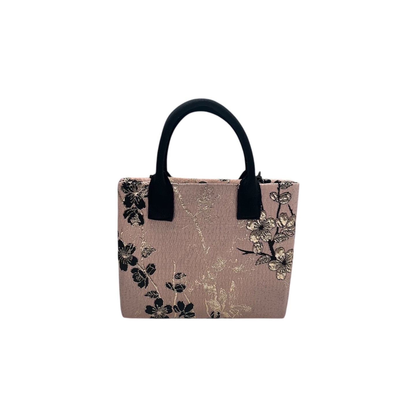 Blush Noir Bloom Compact Tote