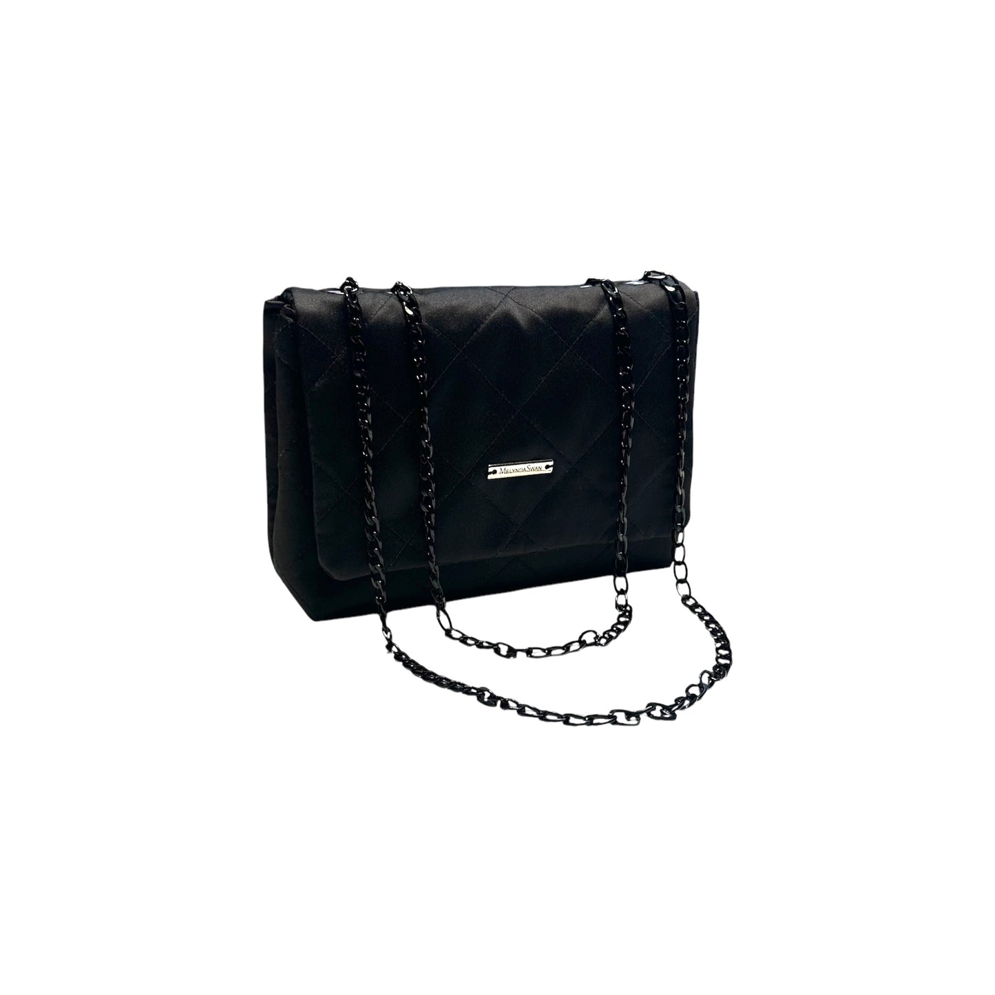 Noir Allure Crossbody Bag