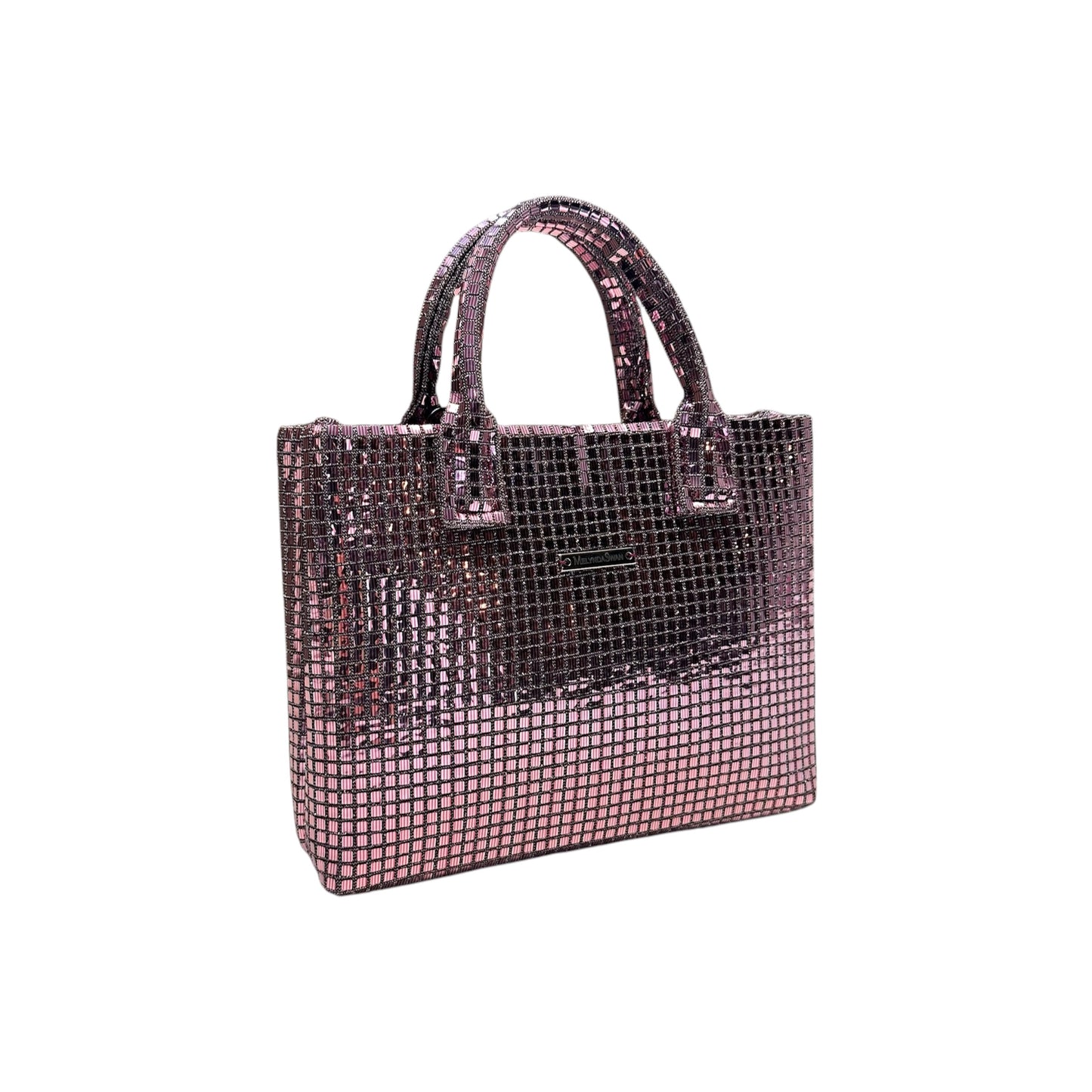 Rosé Shimmer Compact Tote