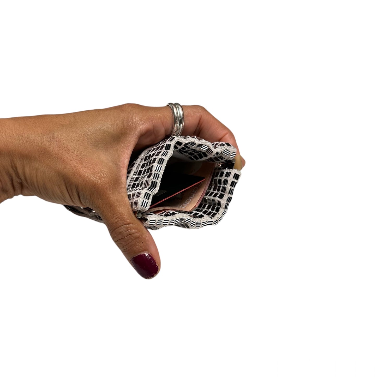 Square Sequin Coin Pouch