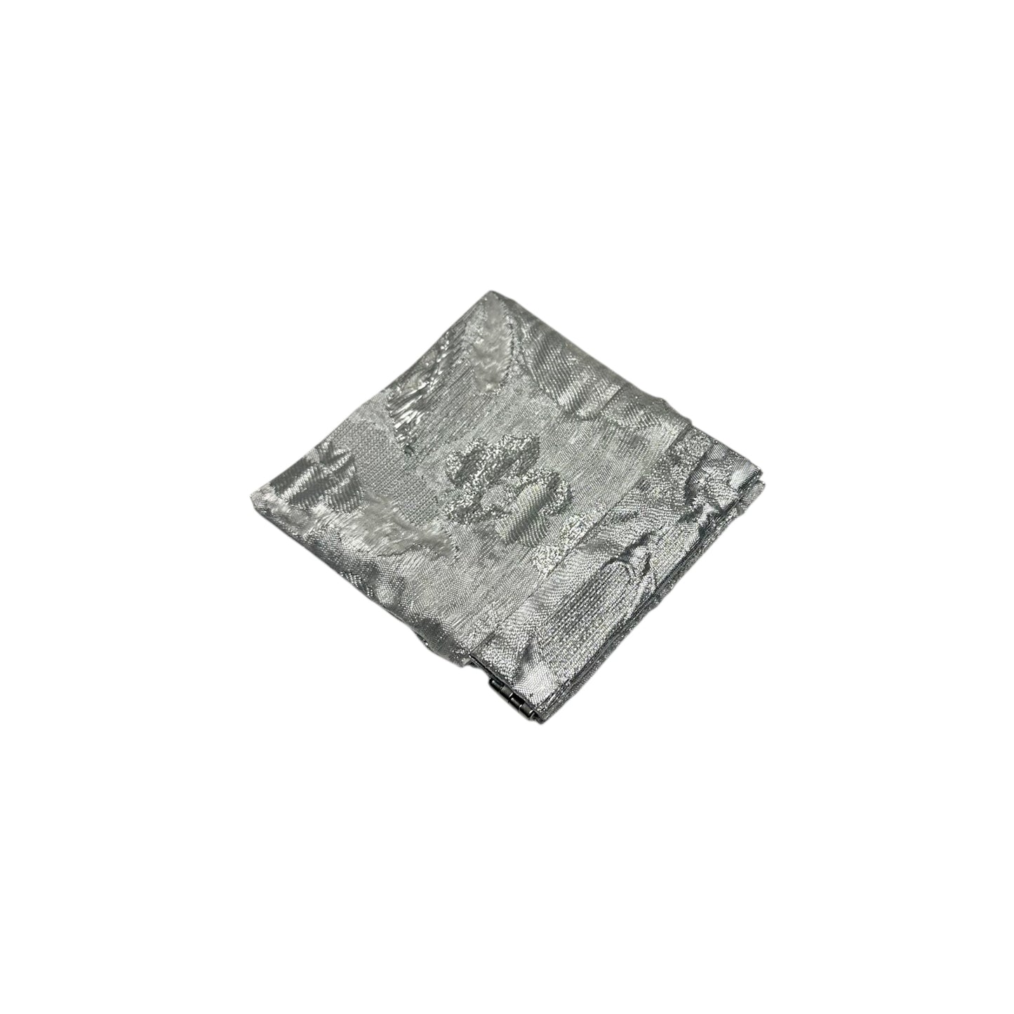 Silver Bloom Coin Pouch