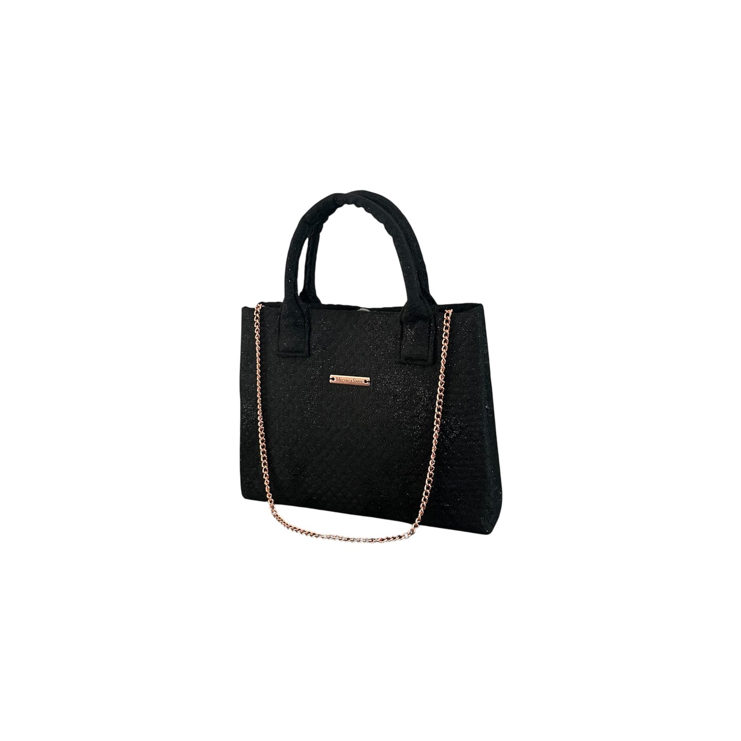 Midnight Shimmer Compact Tote