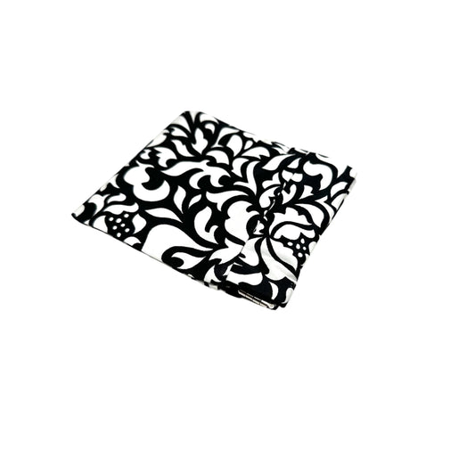 Black and White Coin Pouch
