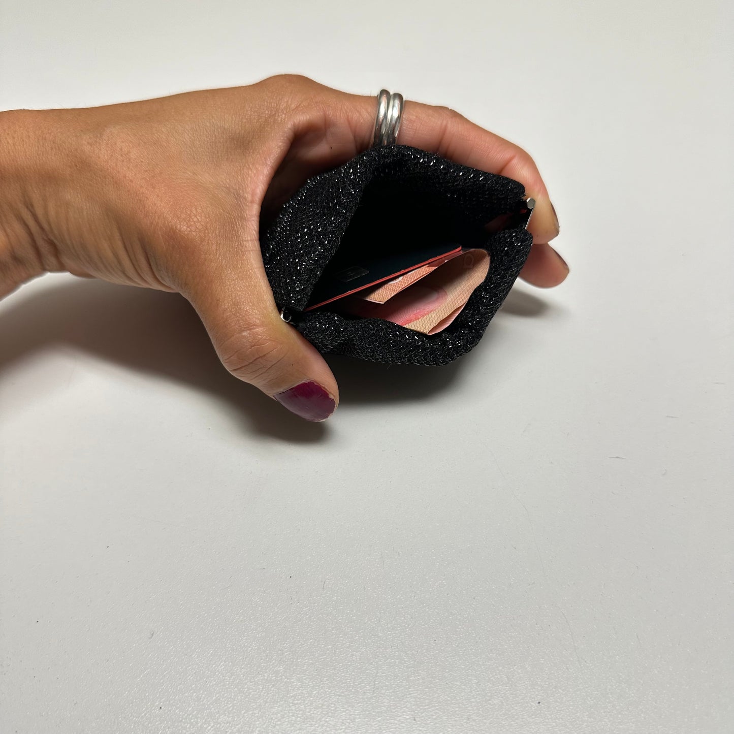 Flex Frame Coin Pouch - Digital Pattern