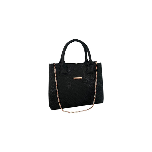 Midnight Shimmer Compact Tote
