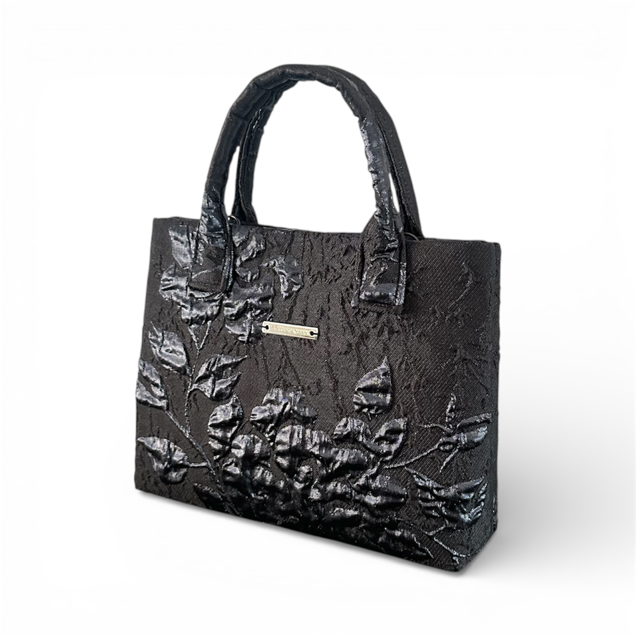Sovereign Tote - Noir Bloom