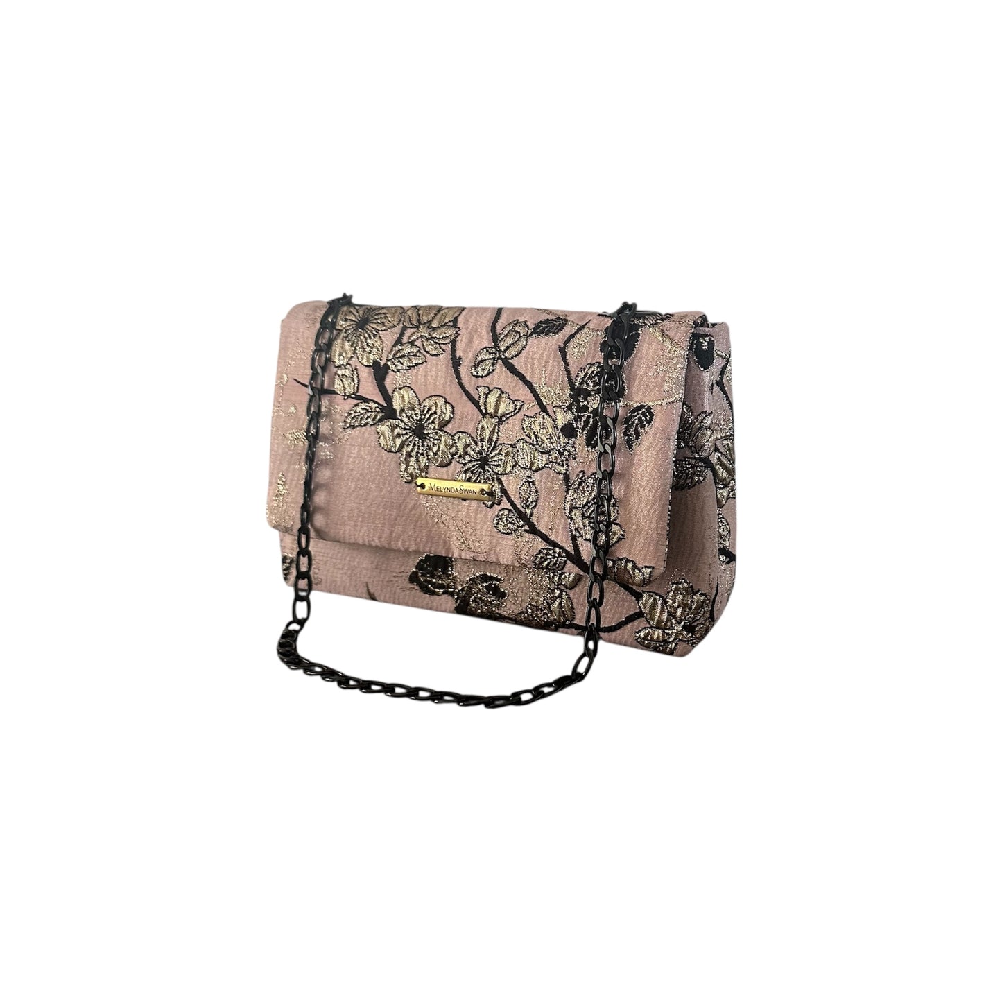 Blush Noir Bloom Crossbody