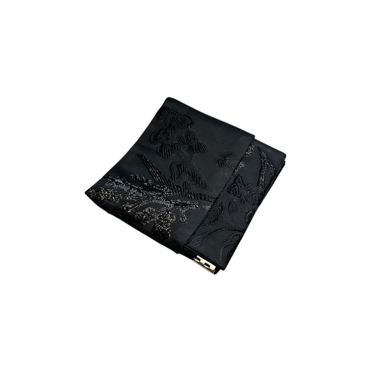 Midnight Blossom Coin Pouch