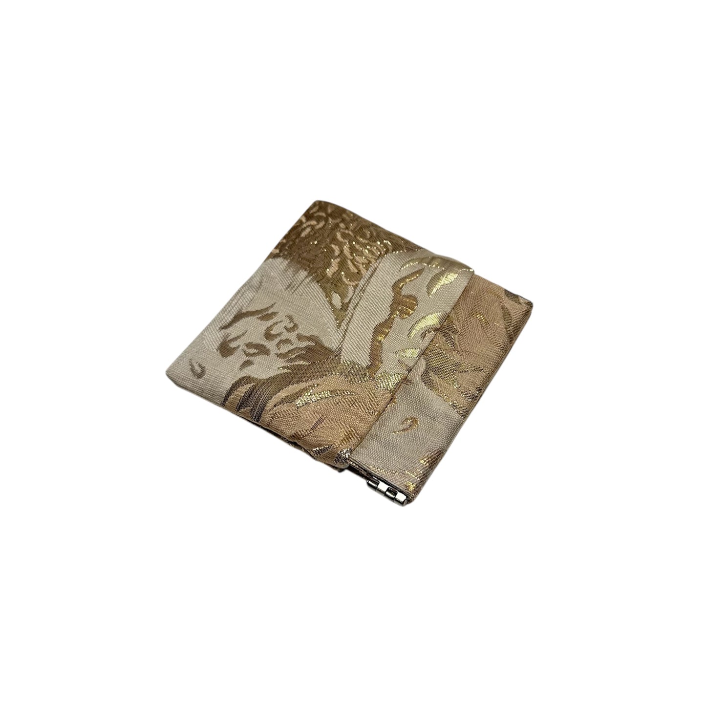 Ivory Bloom Coin Pouch