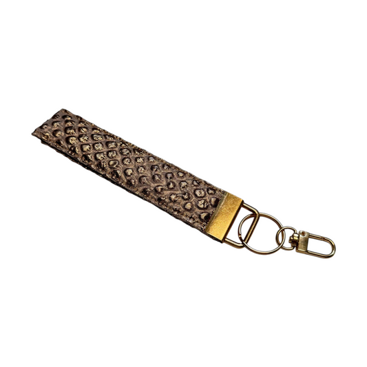 Peach Allure Wristlet