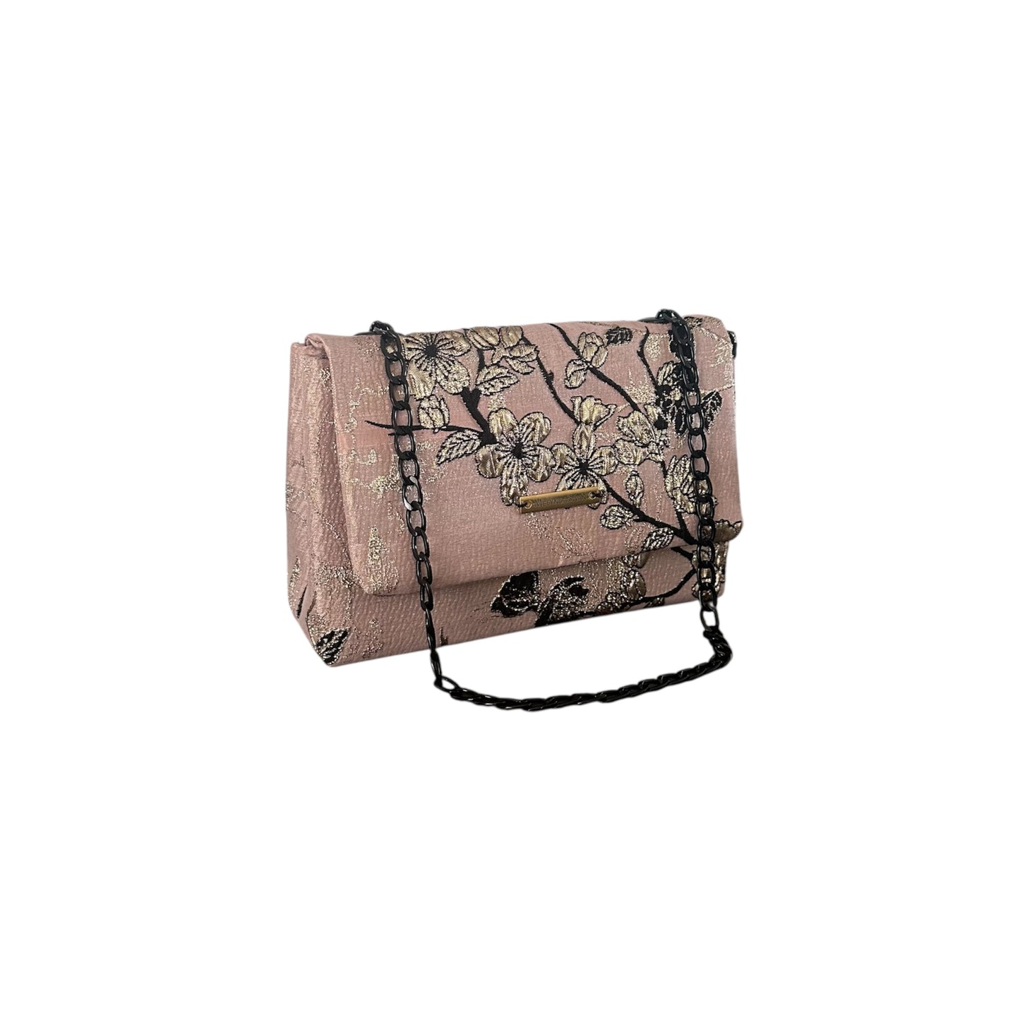 Blush Noir Bloom Crossbody