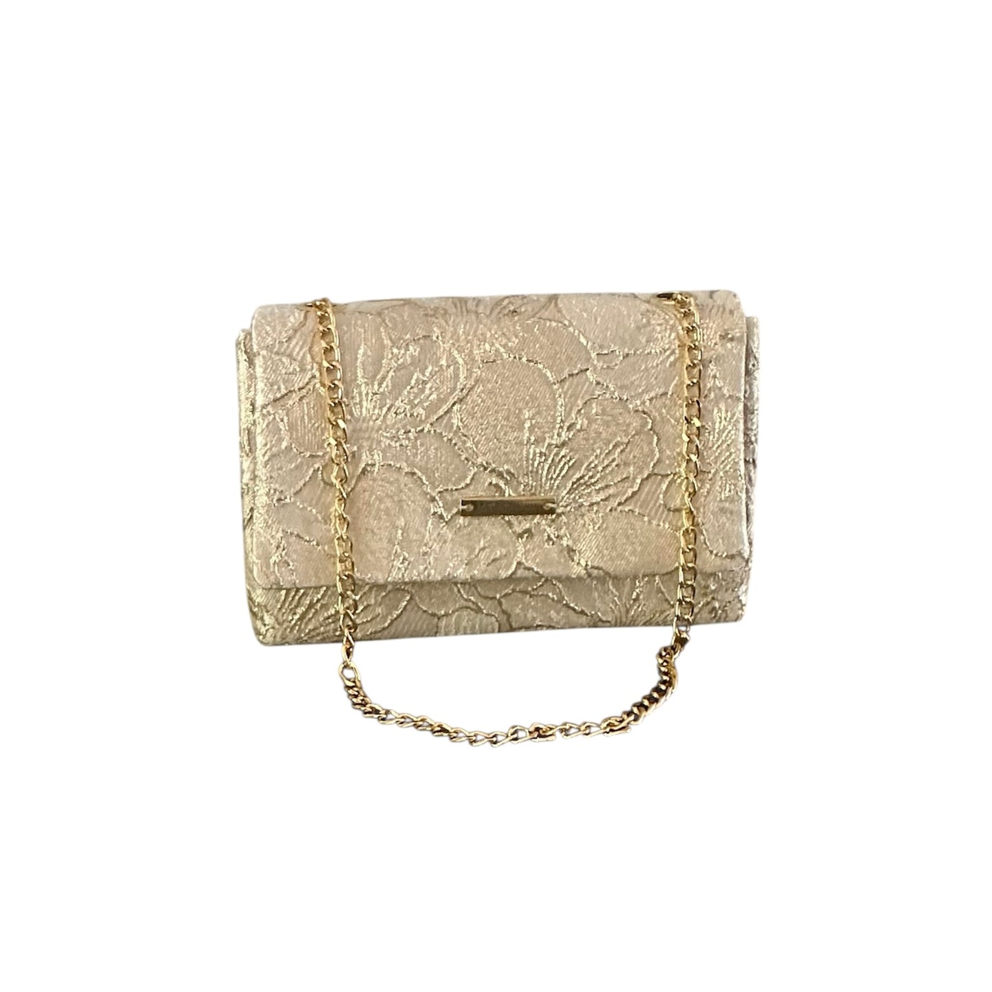 Metallic Gold Floral