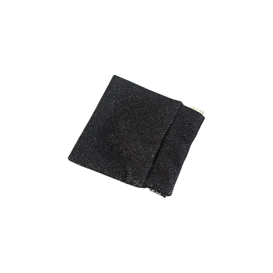 Black Shimmer Coin Pouch