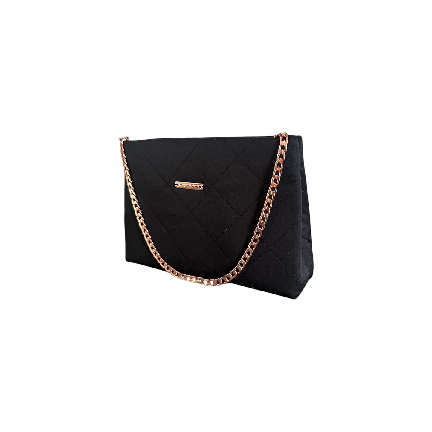 Black Quilted Shoulder Bag