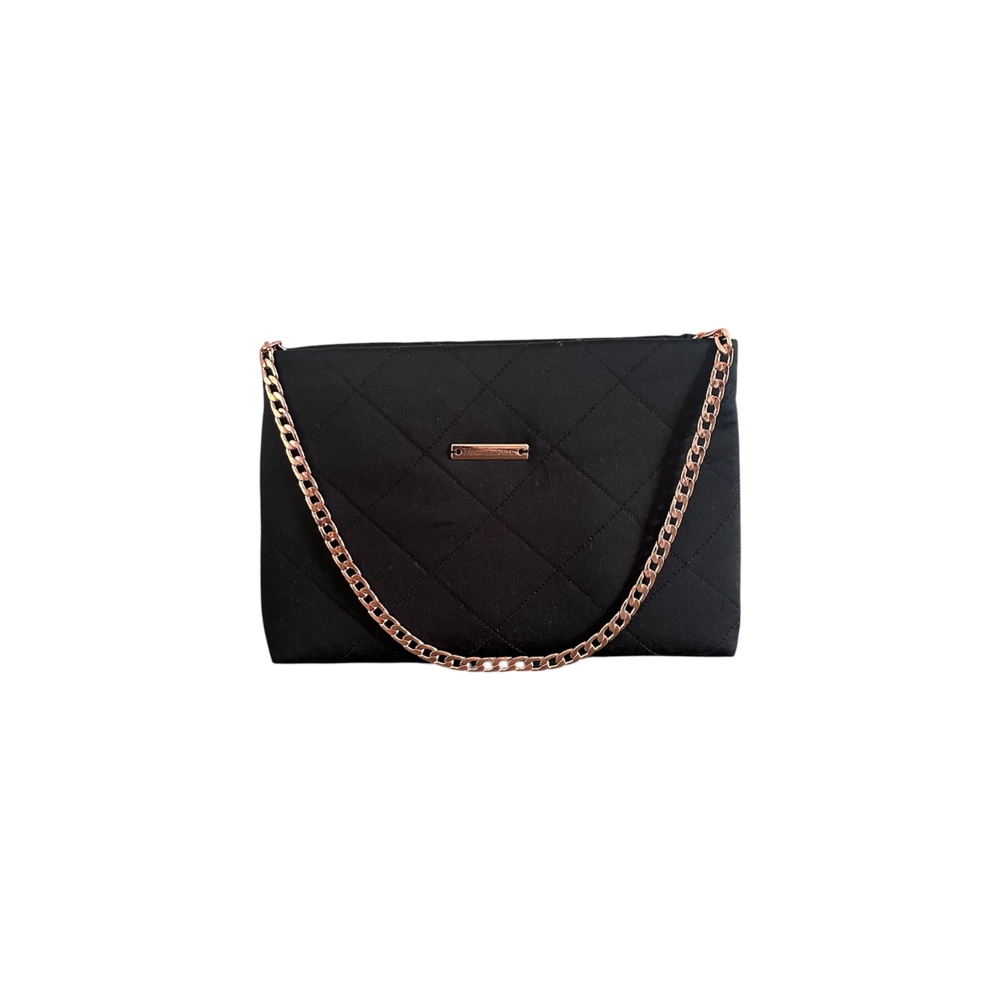 Black Quilted Shoulder Bag