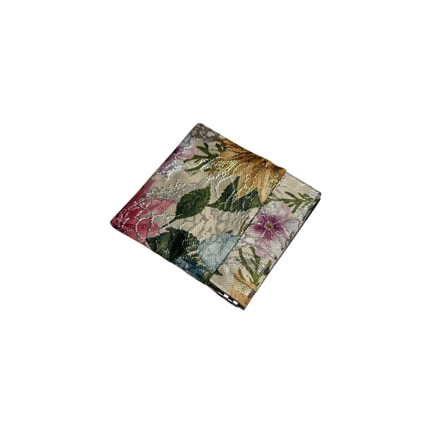 Metallic Bloom Coin Pouch