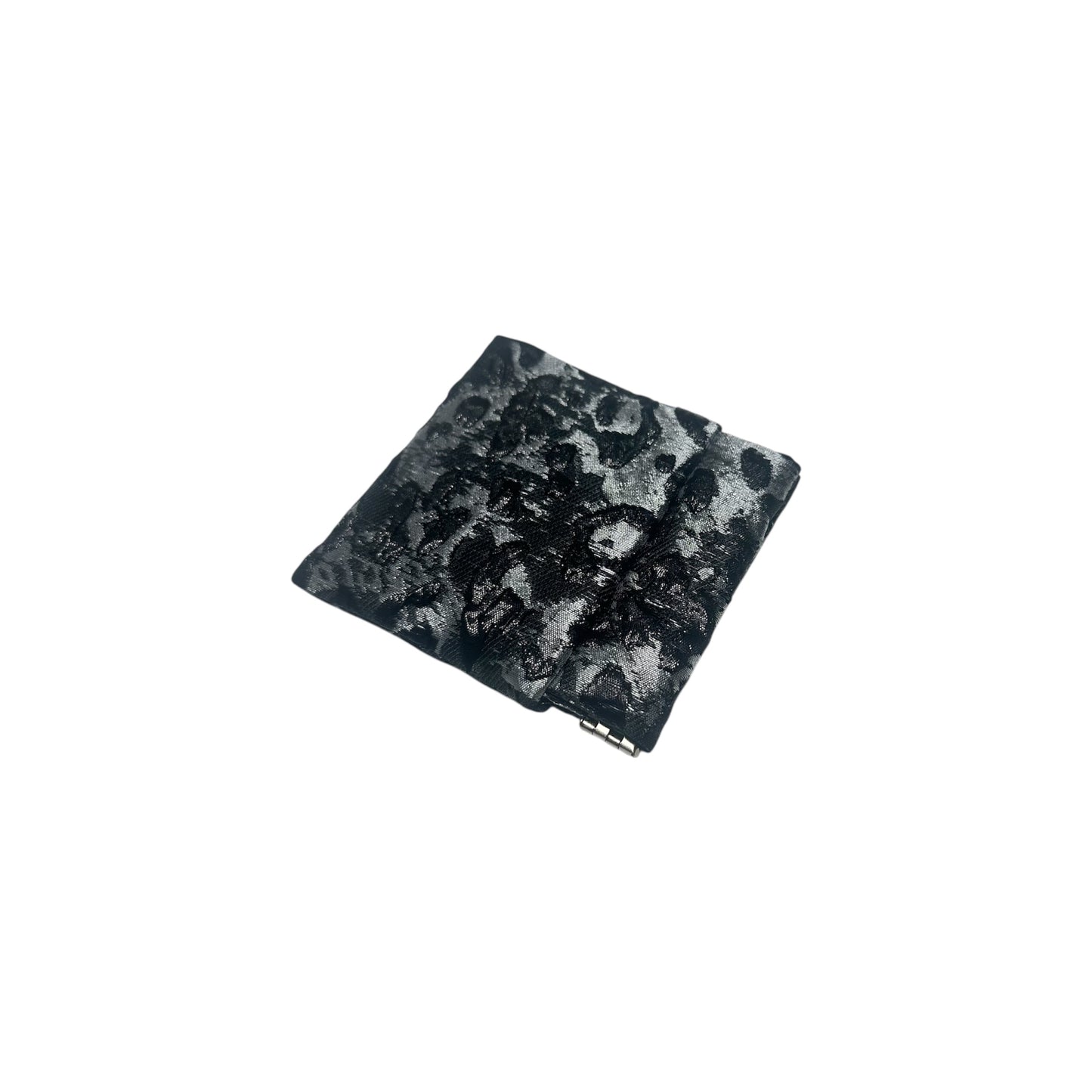 Metallic Leopard Print Coin Pouch