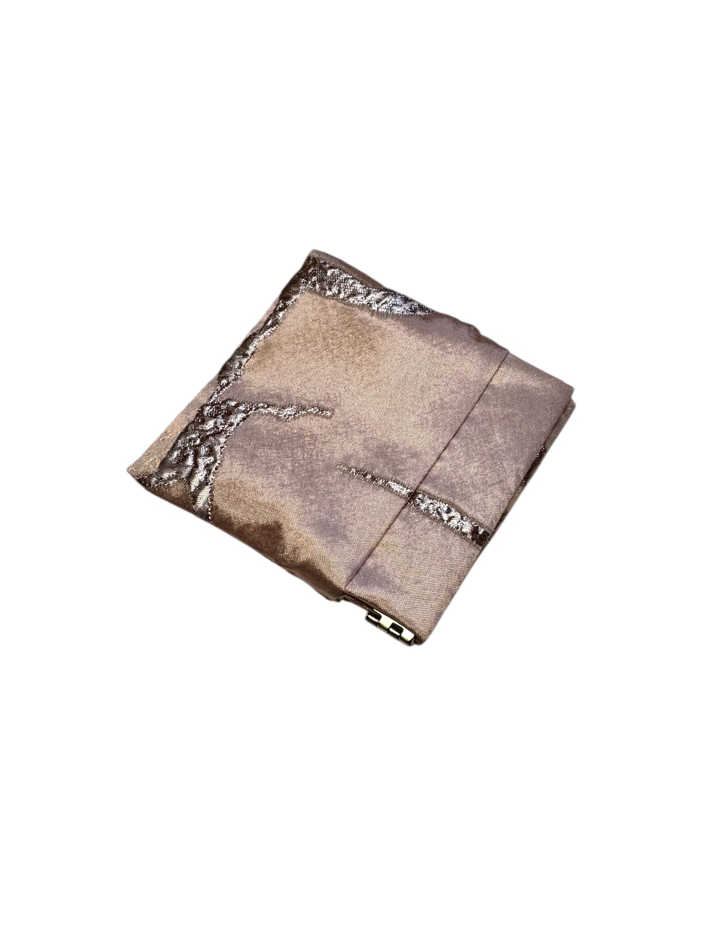Metallic Rosé Coin Pouch