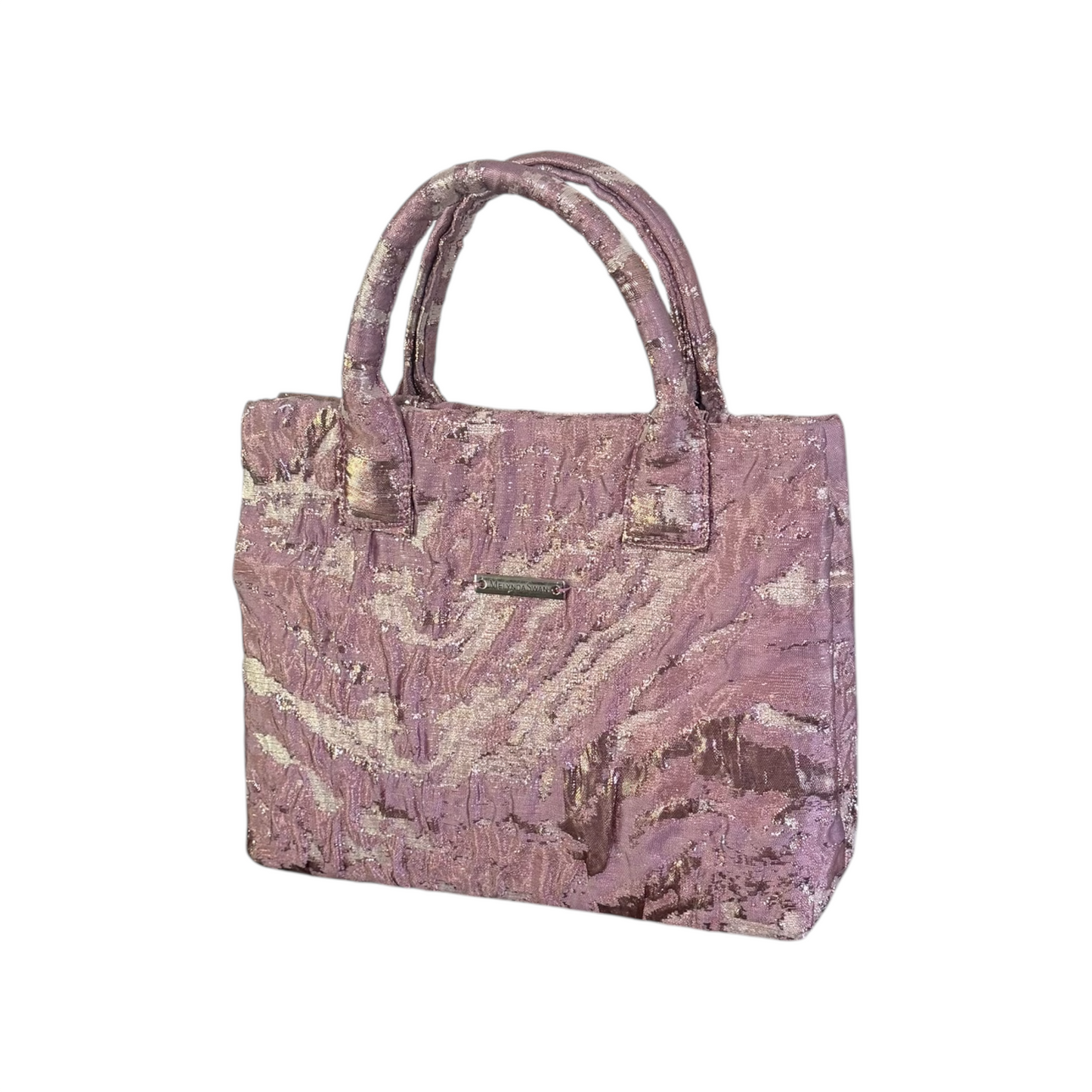 Sovereign Tote in Rosé Metallic