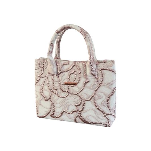 Sovereign Tote in Metallic Rosé