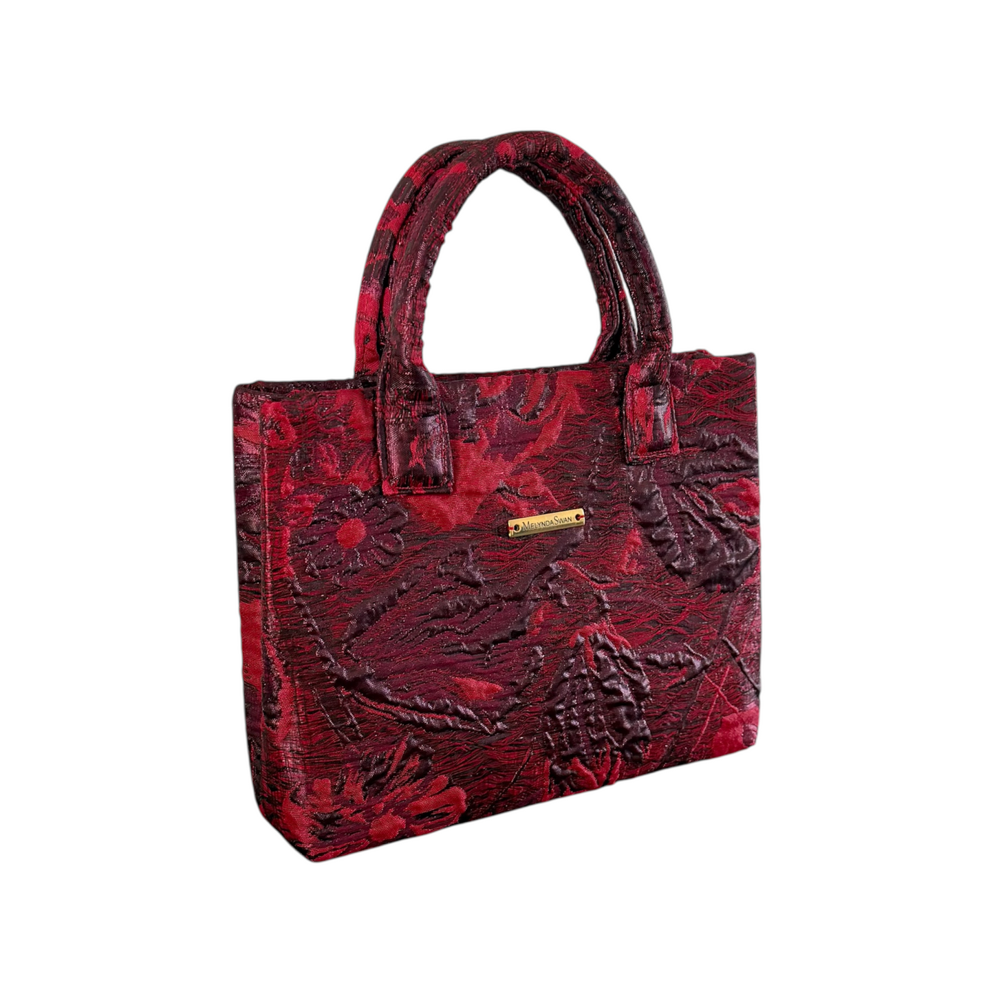 Sovereign Tote in Scarlet Aubergine